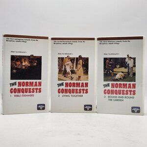 Alan Ayckbourns The Norman Conquests Trilogy VHS Set 1980 1 2 3 HBO Video